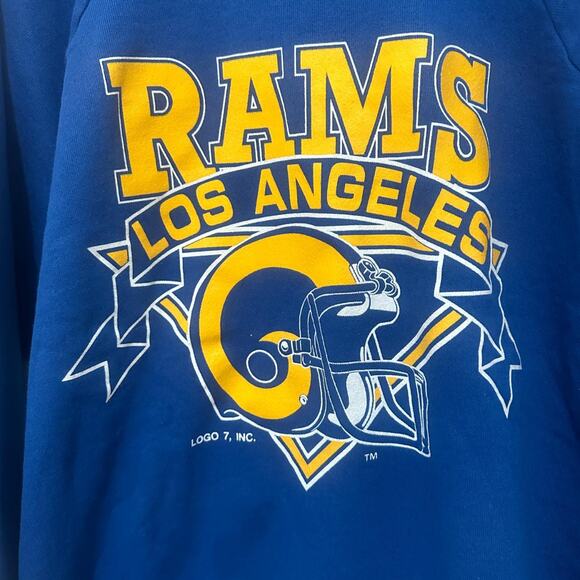 Vintage 80s/90s Los Angeles Rams Crewneck - XL - Picture 3 of 5